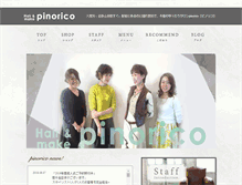 Tablet Screenshot of pinorico.com